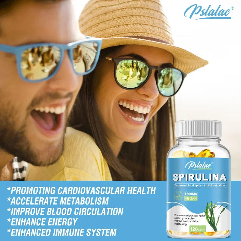 Organic Spirulina Wellness Capsules™ - souqmart
