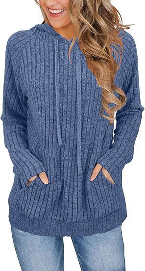 Hooded Sunken Stripe Kangaroo Pocket Sweatshirt