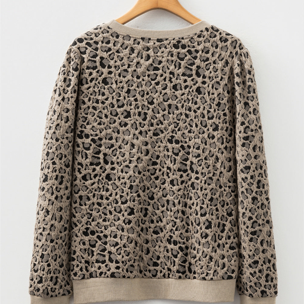 Women's Personalized Trendy Leopard Print Top