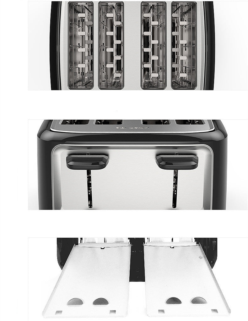 Home Automatic Multifunctional Toaster Four Slot Export - souqmart