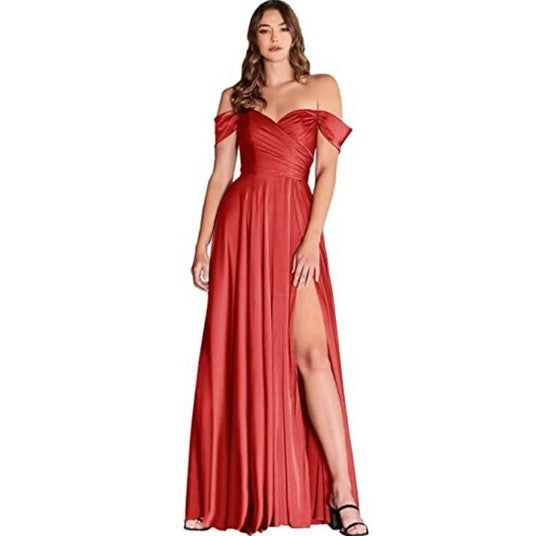 Banquet Temperament Concert Solo Bridesmaid Dress - souqmart