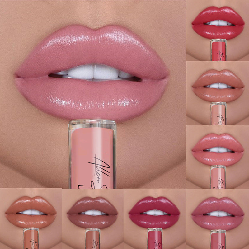 Silky Cream Texture Lip Gloss Aliexpress Shopee Cross-Border Exclusive Lip Glaze Lip Gloss Lipstick - souqmart
