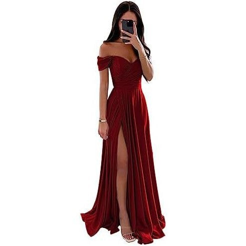 Banquet Temperament Concert Solo Bridesmaid Dress - souqmart