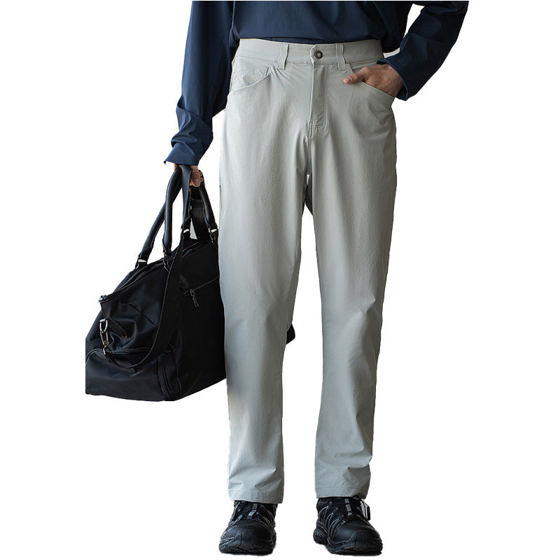 Fashion Men Quick-dry Casual Suit Pants - souqmart