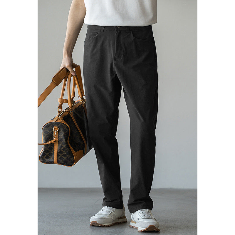 Fashion Men Quick-dry Casual Suit Pants - souqmart