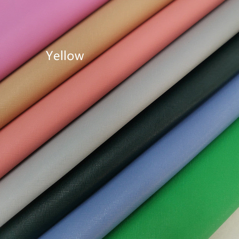 Home Cross Grain Artificial Leather Fabrics - souqmart