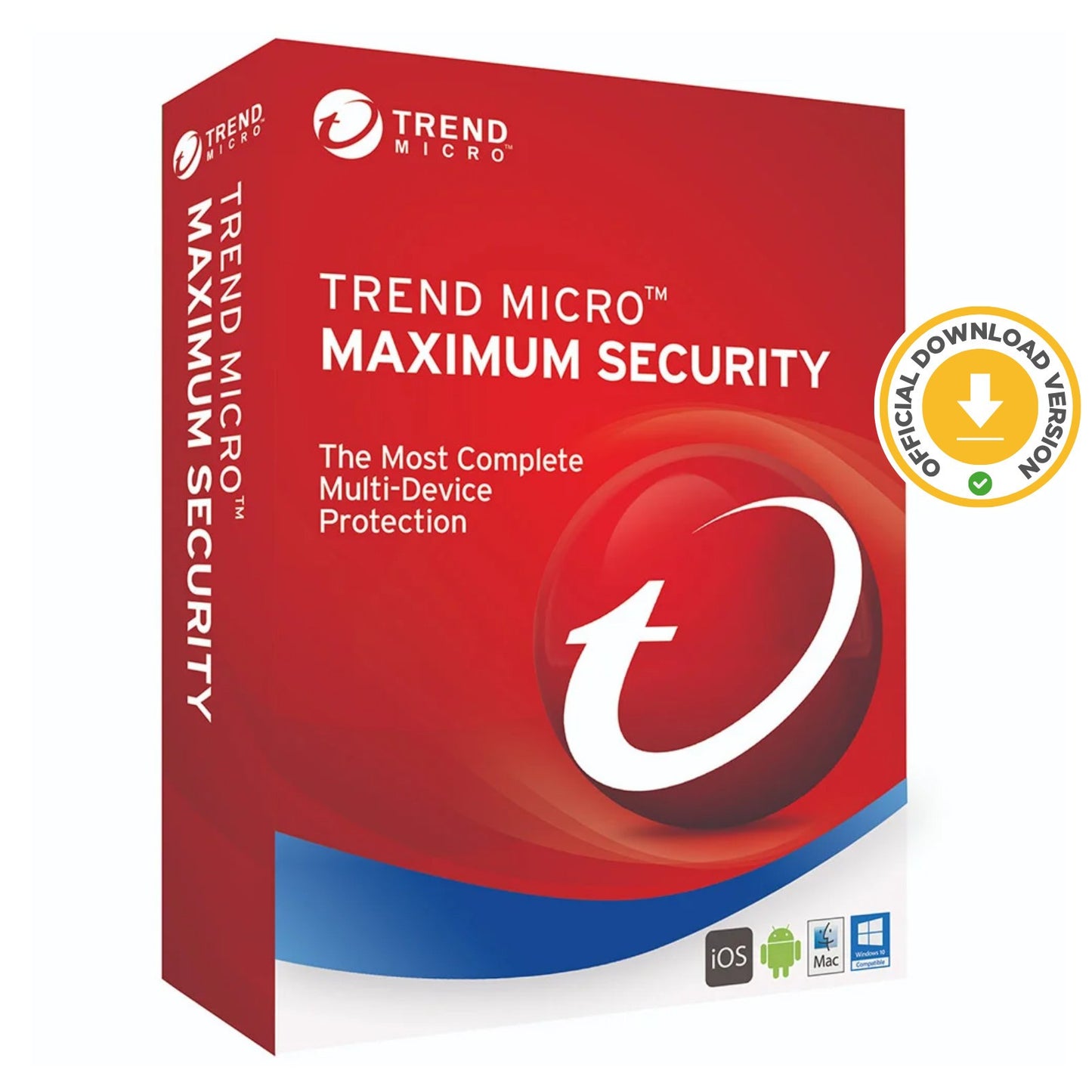 Trend Micro Maximum Security 2025 | 3 Years 5 Devices | Antivirus | Download